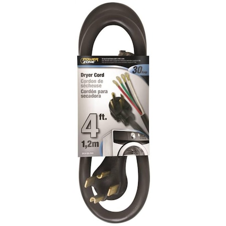 POWERZONE Cord Dryer Indr 10/4X4Ft Black ORD100404